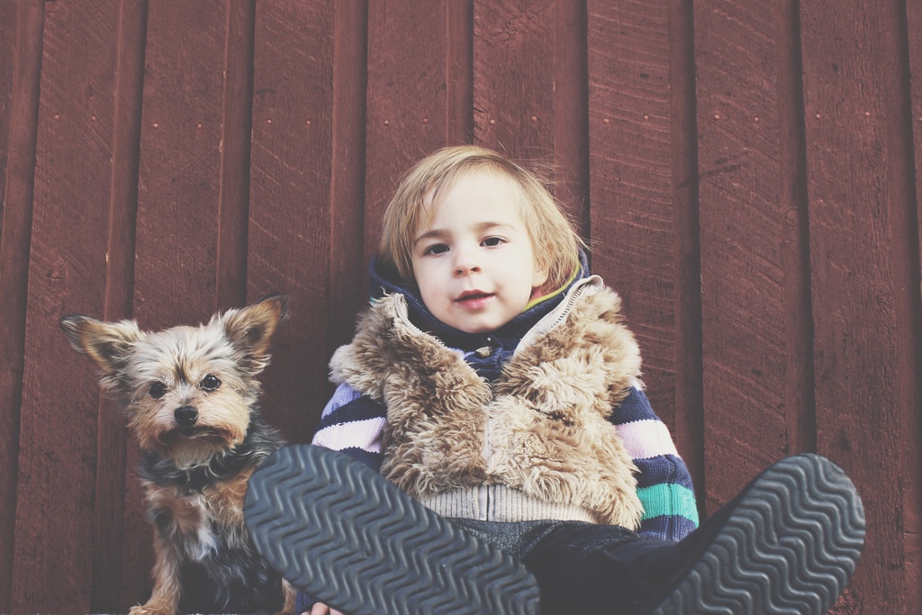 Hund och barn